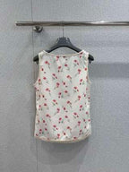 Prada 2025 Floral Set White mix Red Cotton 223007
