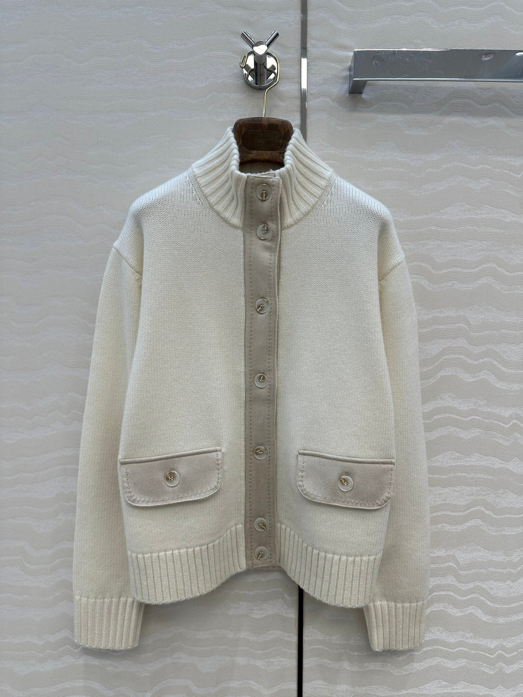 LP 25 Stand-collar Cardigan Cashmere 282272
