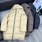 Prada 2025 Long Jacket Re-Nylon Down 322412