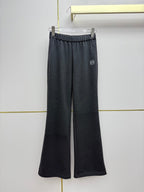 Loewe 2025 Trouser Black and White Polyester 323773