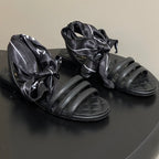 CC 26 Quilted Sandal 10mm With Scarf Sheepskin