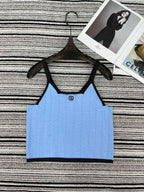 Chanel 2026  V-neckline Camisole Cotton