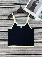 Chanel 2026  V-neckline Camisole Cotton