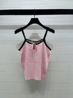 Miumiu 2026 Gradient Camisole Pink and Blue Polyester Viscose 352411