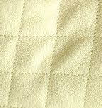 Chanel 2025 Hobo Bag 40cm Light Yellow Caviar Leather 344300