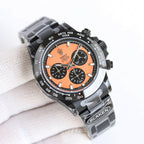 Rolex Daytona 40mm Carbon Black Orange