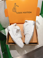 LV 26ss Trainer Sneakers White Cowhide 632150