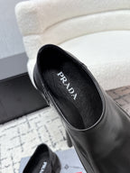 PRA 26S Loafers Black Calfskin Leather 617129