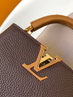 LV 2026 Capucines Bag Brown Chocolate Taurillon Cowhide Leather 281624