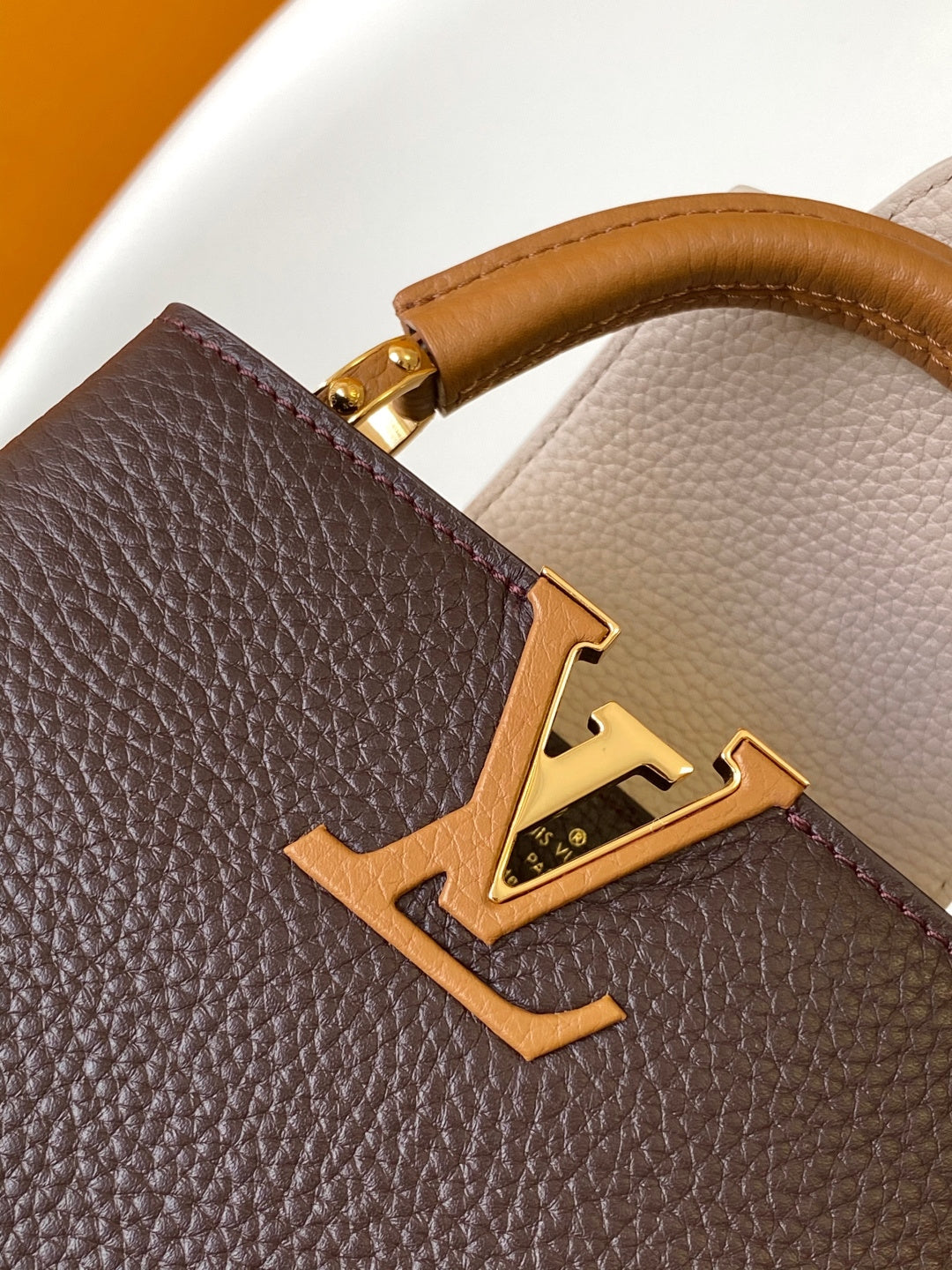 LV 2026 Capucines Bag Brown Chocolate Taurillon Cowhide Leather 281624