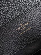 LV Capucines Bag Black Taurillon Cowhide Leather 252598