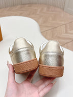 LV 2026 Frontrow Sneaker Light Gold Cowhide 595445