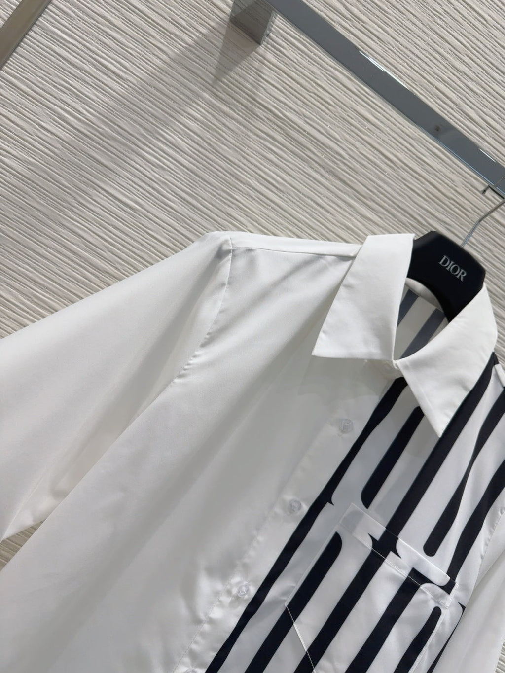 CD 25 Shirt Black White Polyester