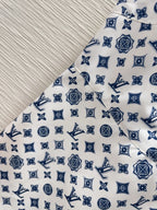 LV 25 Vest Dress Blue Polyester