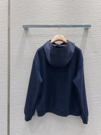 Miu Miu 25 Jacket Dark Blue Cotton