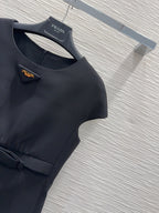 Prada 2025 Vest Skirt Black Polyester