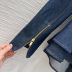 LV 25 Denim Set Blue Cotton