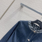 CD 2025 Denim Jacket Blue Cotton