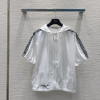 CD 25 Suit Black White Polyester