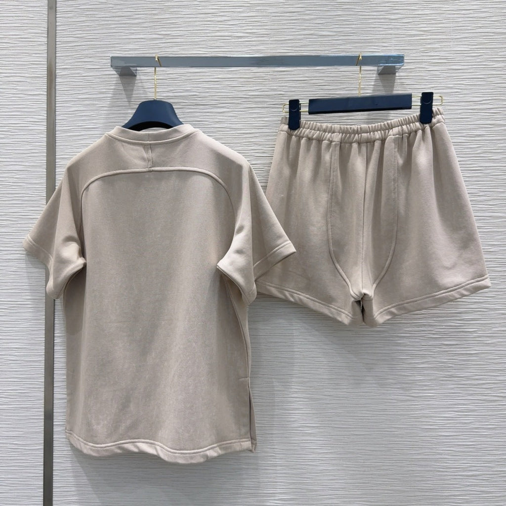 LV 25 Comfortable Functional Set Light Brown Cotton