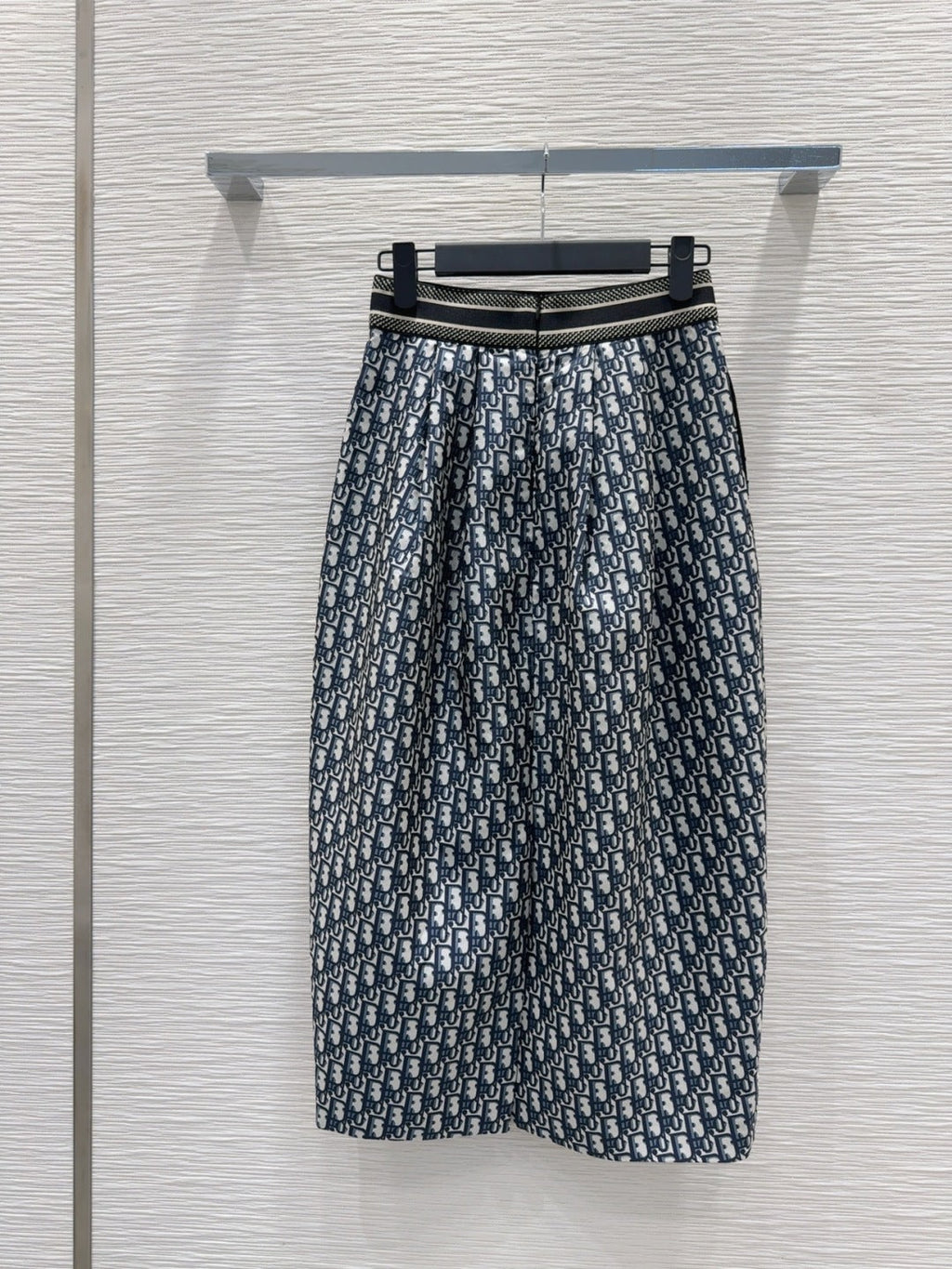 CD 2025 A-line Skirt Black Polyester