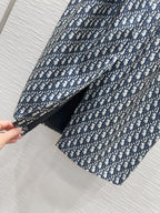 CD 2025 A-line Skirt Black Polyester
