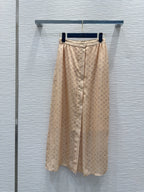 LV 25 Full Of Small Details Set Light Brown Poliester