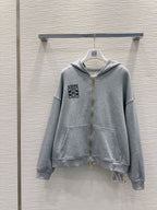 Loewe 25 Jacket Grey Cotton