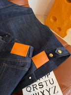 Celine 25 Denim Suit Blue Cotton