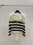 CD 25 Striped Long sleeve Sweater 286356