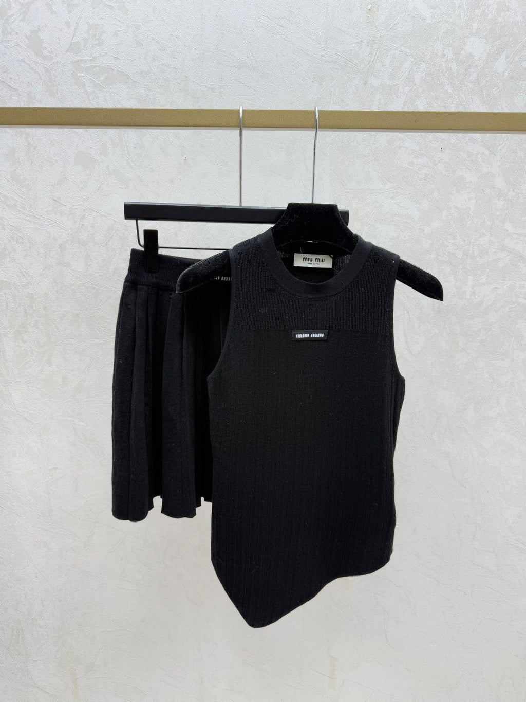Miumiu 2026 Vest Set Wool 897201