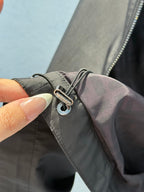 Fendi 25 Hooded Vest Black Polyester Fiber