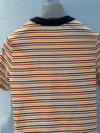 Prada 25 Striped T-shirt Multicolor Cotton 220088