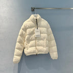 Moncler 25 Jacket Rope White Wool
