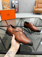 HM Men's Loafer Brown Smooth Cowhide 638514