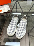 HM Men's Lucky Slip-on White Printed Fabric 741691