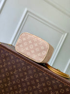 LV 2025 Nice Bag 20cm Beige Canvas 346583