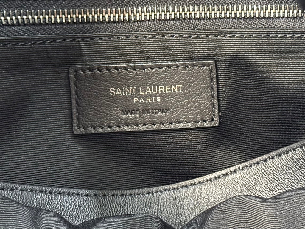YSL Niki Shopping Bag 33 Black Quilted Calfskin