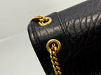 YSL Niki Mini Handbag 18 Black Lambskin Gold Hardware