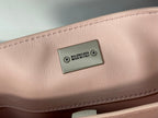 Balenciaga Mini Bag 22 Light Pink Calfskin Sliver Hardware