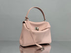 Balenciaga Mini Bag 22 Light Pink Calfskin Sliver Hardware