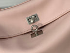Balenciaga Medium Bag 35 Light Pink Calfskin Sliver Hardware