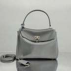 Balenciaga Mini Bag 22 Gray Calfskin Sliver Hardware