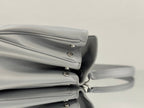 Balenciaga Small Bag 29 Gray Calfskin Sliver Hardware