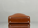 Balenciaga Small Bag 29 Camel Brown Cowhide Sliver Hardware
