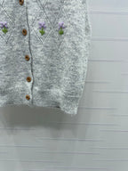 Miu Miu 25 Floral Vest Wool 285236