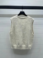 Miu Miu 25 Floral Vest Wool 285236
