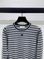 Celine 25 Striped Sweater Wool 296263