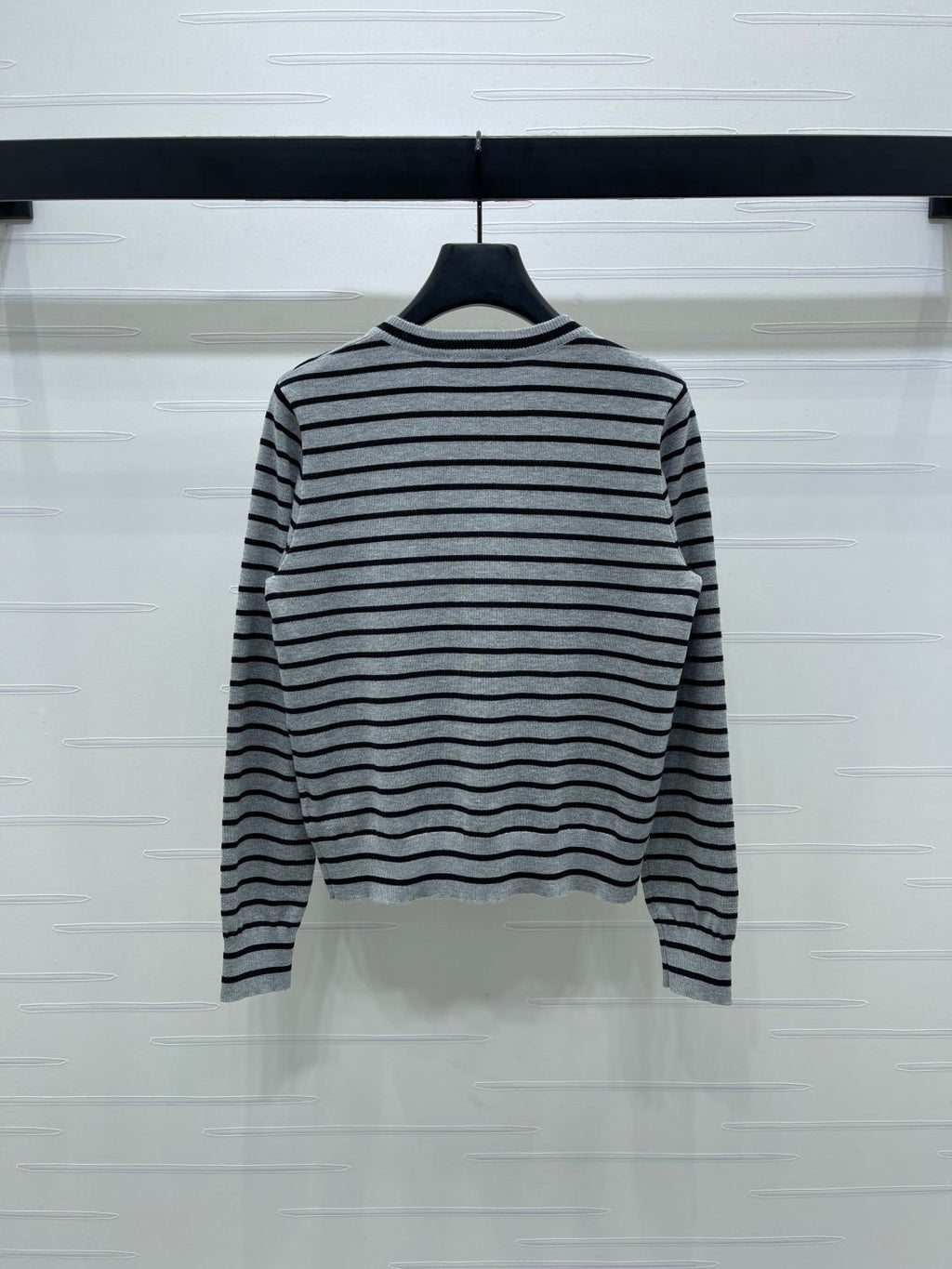 Celine 25 Striped Cardigan Wool 296266