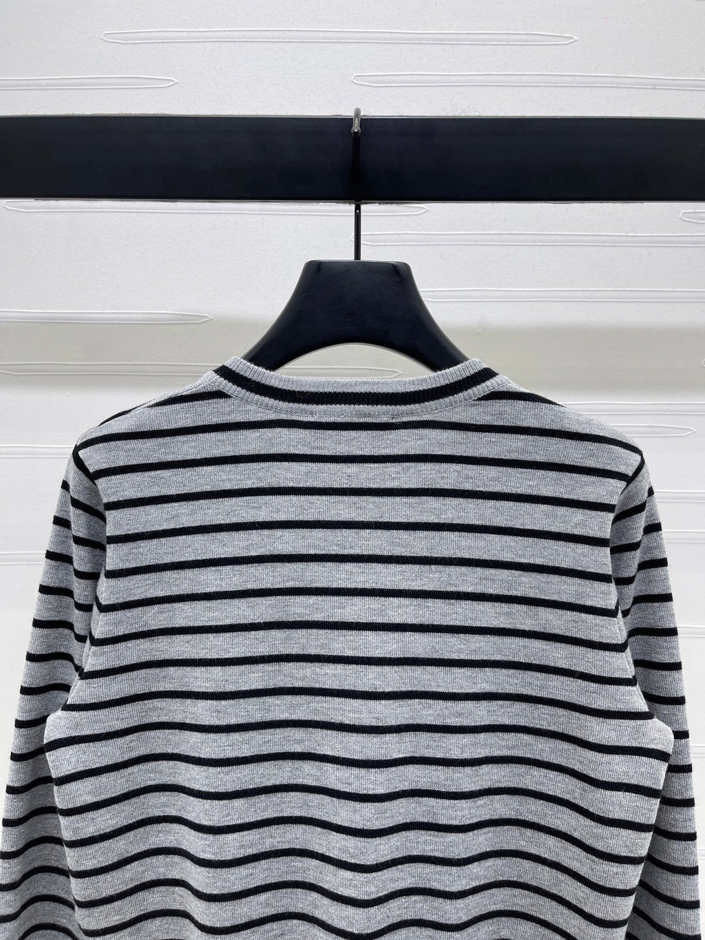 Celine 25 Striped Cardigan Wool 296266